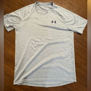 Under Armour Men's Light Gray Short Sleeve Tee